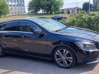 2018 Mercedes-Benz CLA 200 d I (C117, X117) Рестайлинг, чёрный, 1879181 рублей, вид 3