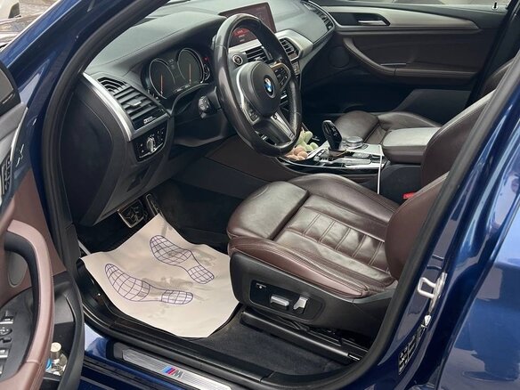 2019 BMW X4 30d II (G02), синий - вид 6