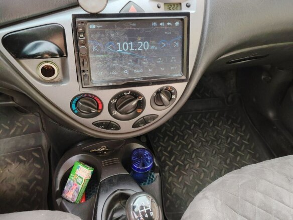 2004 Ford Focus I Рестайлинг, голубой, 320000 рублей - вид 13