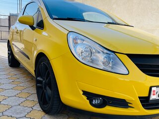 2007 Opel Corsa D, жёлтый, 450000 рублей, вид 3