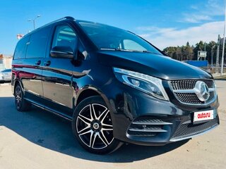 2019 Mercedes-Benz V-Класс Long 300 d длинный III (W447) Рестайлинг, чёрный, 6690000 рублей, вид 3