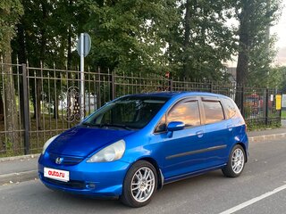 2008 Honda Jazz I Рестайлинг, синий, 630000 рублей, вид 2