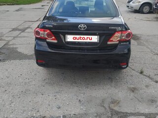 2010 Toyota Corolla X (E140, E150) Рестайлинг, чёрный, 1200000 рублей, вид 3