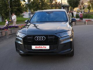 2021 Audi Q7 45 TDI II (4M) Рестайлинг, серый, 7990000 рублей, вид 2
