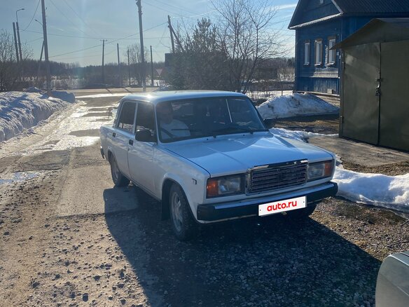 2008 Lada (ВАЗ) 2107, белый, 190000 рублей - вид 10