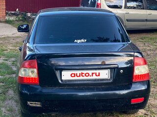 2011 Lada (ВАЗ) Priora I, чёрный, 175000 рублей, вид 5