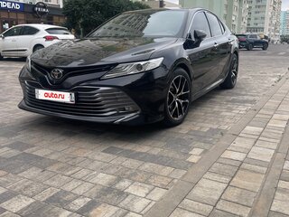 2019 Toyota Camry VIII (XV70), чёрный, 3250000 рублей, вид 1