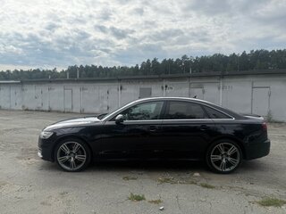 2015 Audi A6 IV (C7) Рестайлинг, чёрный, 1900000 рублей, вид 3