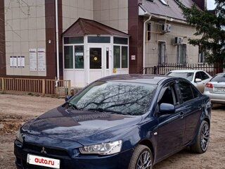 2008 Mitsubishi Lancer X, синий, 600000 рублей, вид 1