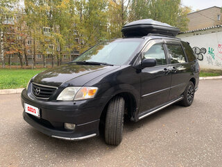 2001 Mazda MPV II (LW), чёрный, 535000 рублей, вид 2