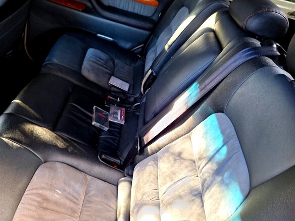 2005 Lexus LX 470 II Рестайлинг, чёрный, 2100000 рублей - вид 25