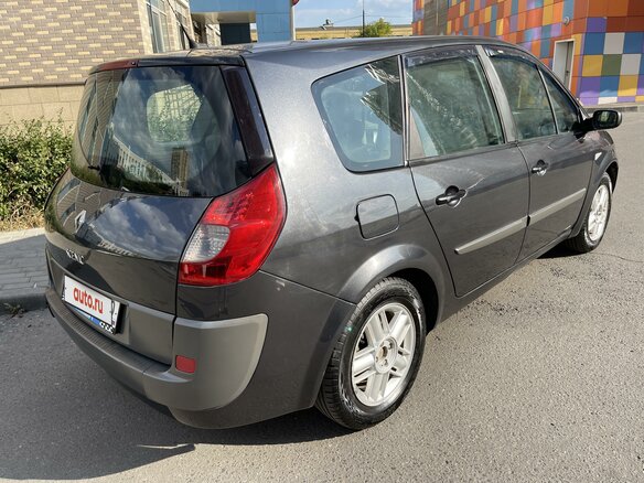 2007 Renault Scenic II Рестайлинг, чёрный