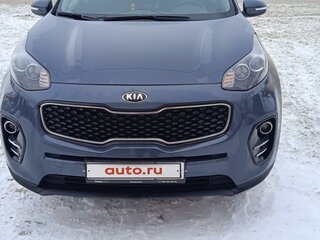 2017 Kia Sportage IV, синий, 1850000 рублей, вид 1