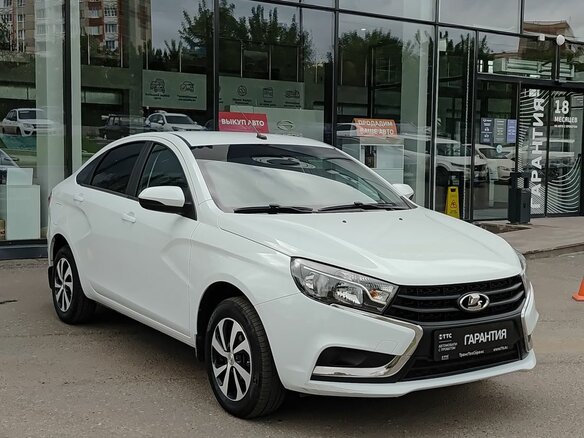 2021 Lada (ВАЗ) Vesta I, белый - вид 2
