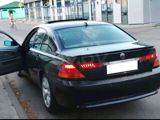 2002 BMW 7 серии 745i IV (E65/E66), чёрный, 650000 рублей, вид 3
