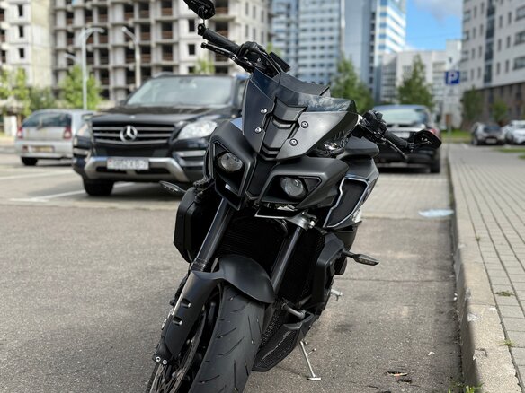 2020 Yamaha MT-10, чёрный, 1450000 рублей - вид 5