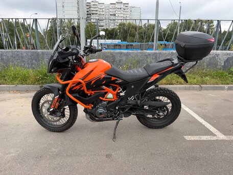 2023 KTM 390 Adventure SW, оранжевый, 540000 рублей, вид 4