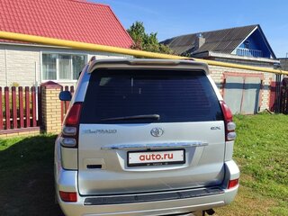 2007 Toyota Land Cruiser Prado 120 Series, серебристый, 1600000 рублей, вид 3