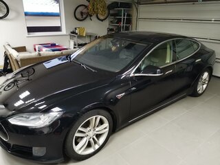 2015 Tesla Model S 70D I, чёрный, 3706393 рублей, вид 2