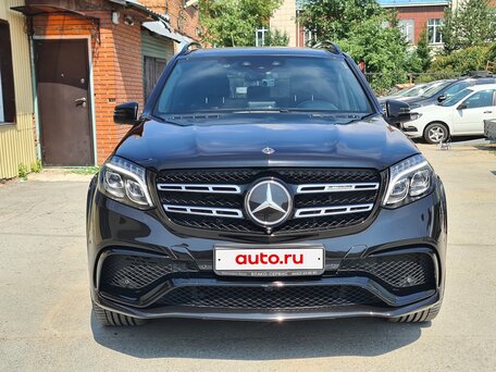 2017 Mercedes-Benz GLS AMG 63 AMG I (X166), чёрный, 4950000 рублей, вид 4