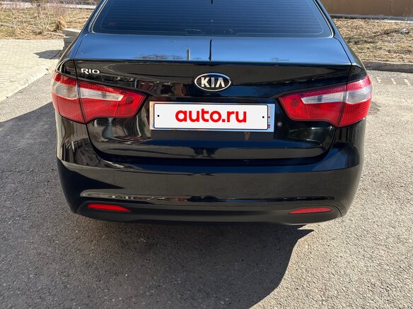 2013 Kia Rio III, чёрный, 690000 рублей - вид 7