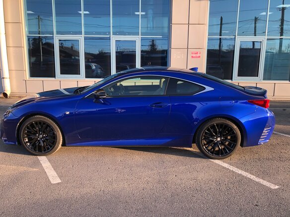 2015 Lexus RC 200t I, синий, 3100000 рублей - вид 5