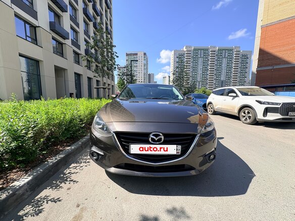 2014 Mazda 3 III (BM), серый, 1370000 рублей - вид 3