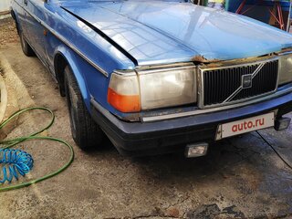 1991 Volvo 240 Series, синий, 350000 рублей, вид 3