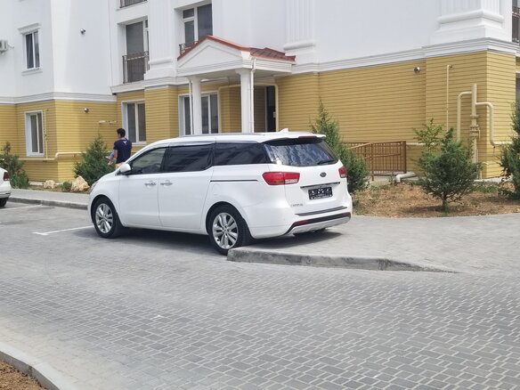 2017 Kia Carnival III, белый - вид 7