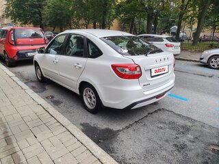 2018 Lada (ВАЗ) Granta I Рестайлинг, белый, 579000 рублей, вид 4