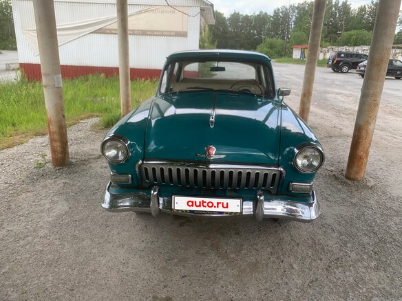 1962 ГАЗ 21 «Волга» 21В, голубой - вид 1