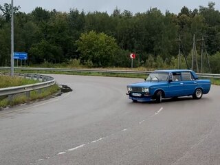 1983 Lada (ВАЗ) 2106, синий, 200000 рублей, вид 3