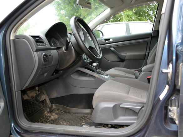 2008 Volkswagen Jetta V, синий, 400000 рублей - вид 13