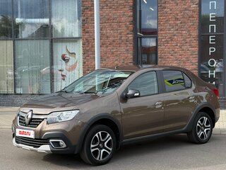 2022 Renault Logan Stepway II Рестайлинг, коричневый, 1350000 рублей, вид 1