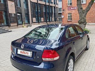 2014 Volkswagen Polo V, синий, 899000 рублей, вид 5