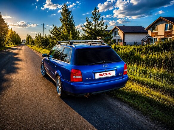 1998 Audi A4 I (B5), синий, 660000 рублей - вид 13