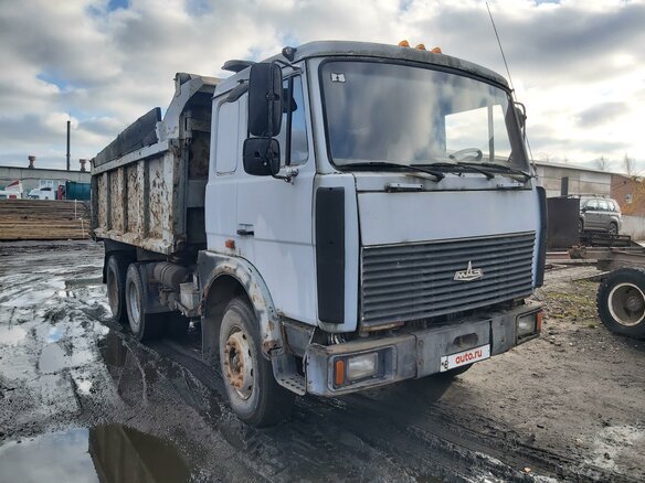 1999 МАЗ 5516, серый, 400000 рублей - вид 3