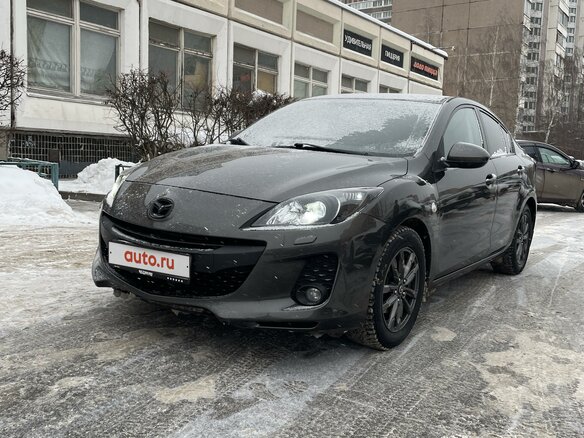 2012 Mazda 3 II (BL) Рестайлинг, серый, 1050000 рублей - вид 1