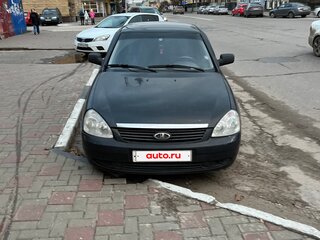 2009 Lada (ВАЗ) Priora I, чёрный, 270000 рублей, вид 2