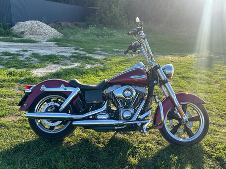 2012 Harley-Davidson Dyna Switchback, красный, 730000 рублей, вид 4