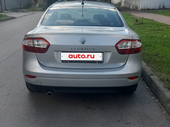 2014 Renault Fluence I Рестайлинг, серебристый, 850000 рублей - вид 3