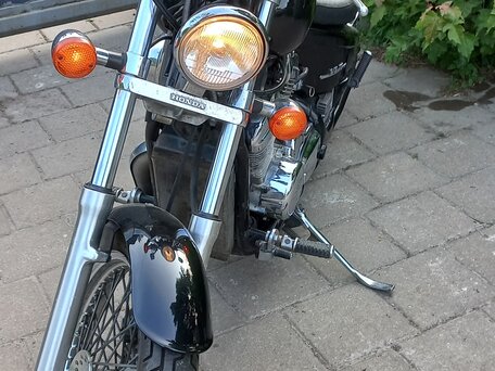 1997 Honda Steed 400, чёрный, 270000 рублей, вид 5