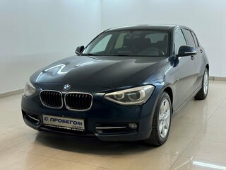 2013 BMW 1 серии 118i II (F20/F21), синий, 1185000 рублей, вид 1