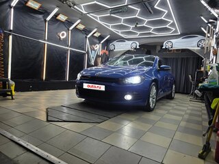 2009 Volkswagen Scirocco III, синий, 1050000 рублей, вид 2