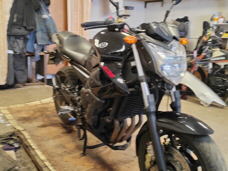 2011 Yamaha XJ6 (FZ6R), чёрный, 490000 рублей, вид 2