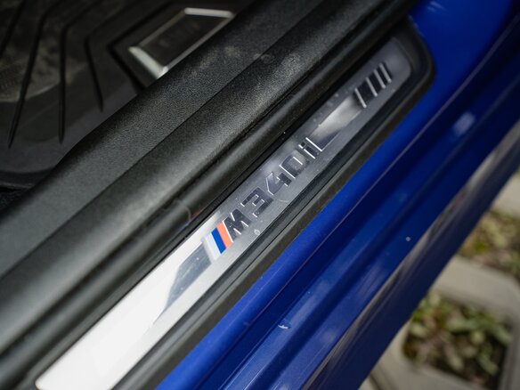 2020 BMW 3 серии M340i xDrive VII (G2x), синий, 5000000 рублей - вид 20