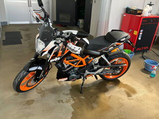 2014 KTM 390 Duke, чёрный, 460000 рублей, вид 4