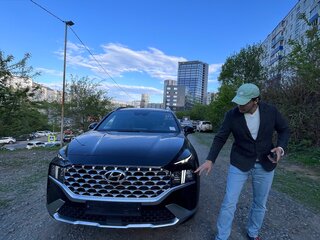 2021 Hyundai Santa Fe IV (China Market), чёрный, 2800000 рублей, вид 1