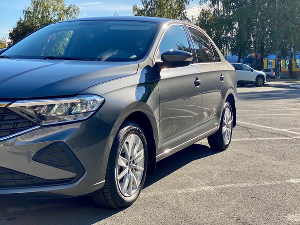 2020 Volkswagen Polo VI, серый - вид 9