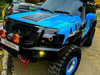 2007 Nissan Patrol V (Y61) Рестайлинг, синий, 7900000 рублей, вид 5